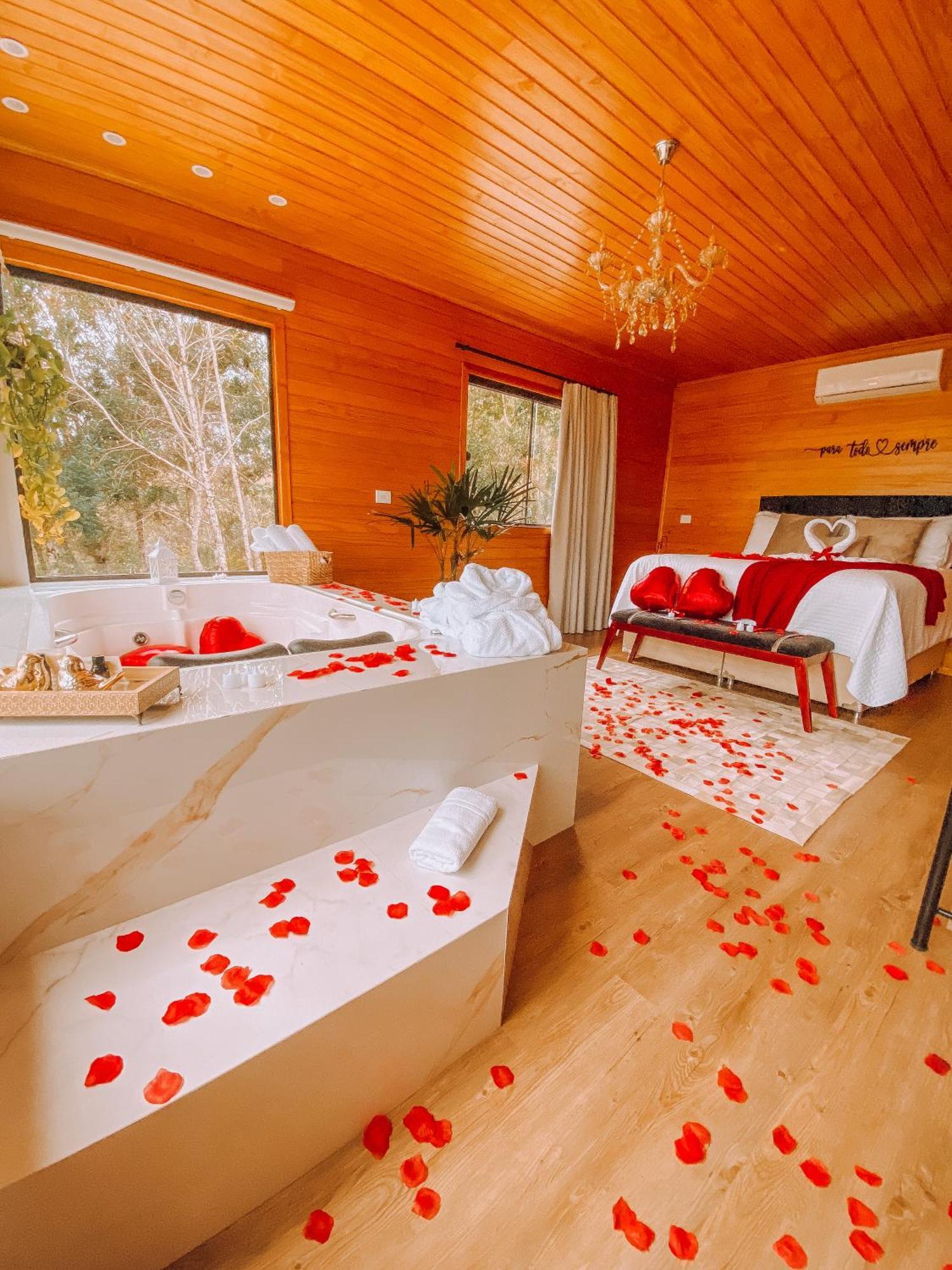 Cabana Romantica Na Serra Com Hidro, Lareira, Lagos E Trilhas Villa Bom Retiro  Dış mekan fotoğraf